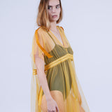 color: yellow tulle;