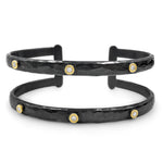 color: oxidized sterling silver