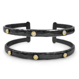 color: oxidized sterling silver