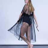 color: black tulle;
