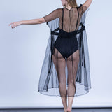 color: black tulle;