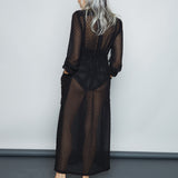 color: black flock;