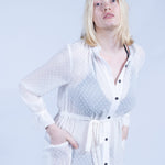 color: white flock;