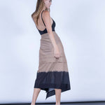 color: taupe dip dye;