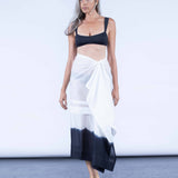 color: white dip dye;